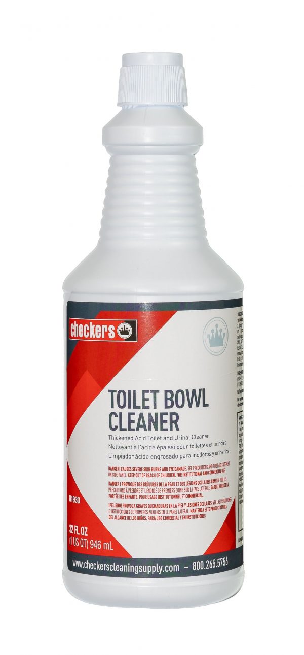 CHECKERS TOILET BOWL CLEANER - 946mL, (12/case) *DG* - Checkers ...