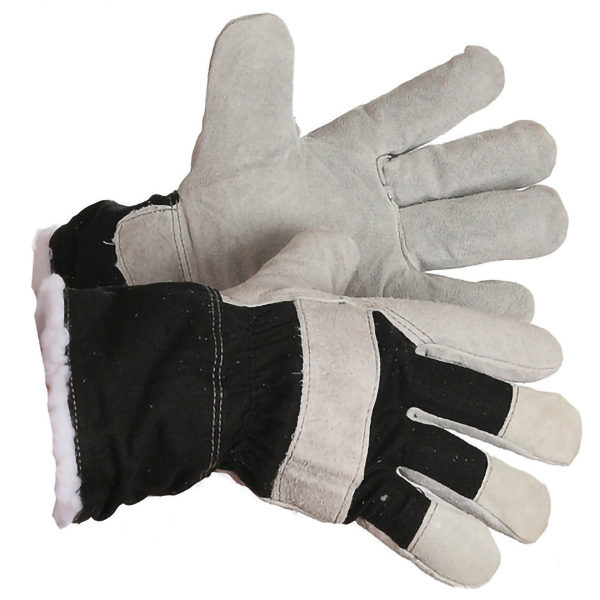 MEN'S SPLIT COWHIDE, WINTER FITTERS GLOVE, BOA PILE LINING (12 prs./pkg ...