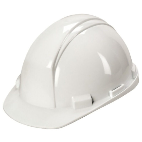 DYNAMIC STANDARD HARD HAT w/RATCHET - WHITE - Checkers Cleaning Supply