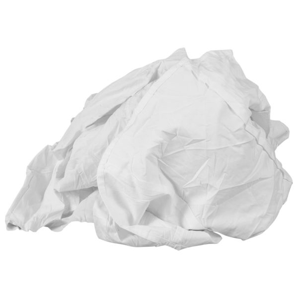 WHITE SHEETING ( LOW LINT) - 25 lb - Checkers Cleaning Supply