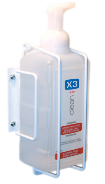 X3 HAND SANITIZER WALL BRACKET FOR 1L BOTTLE - Checkers