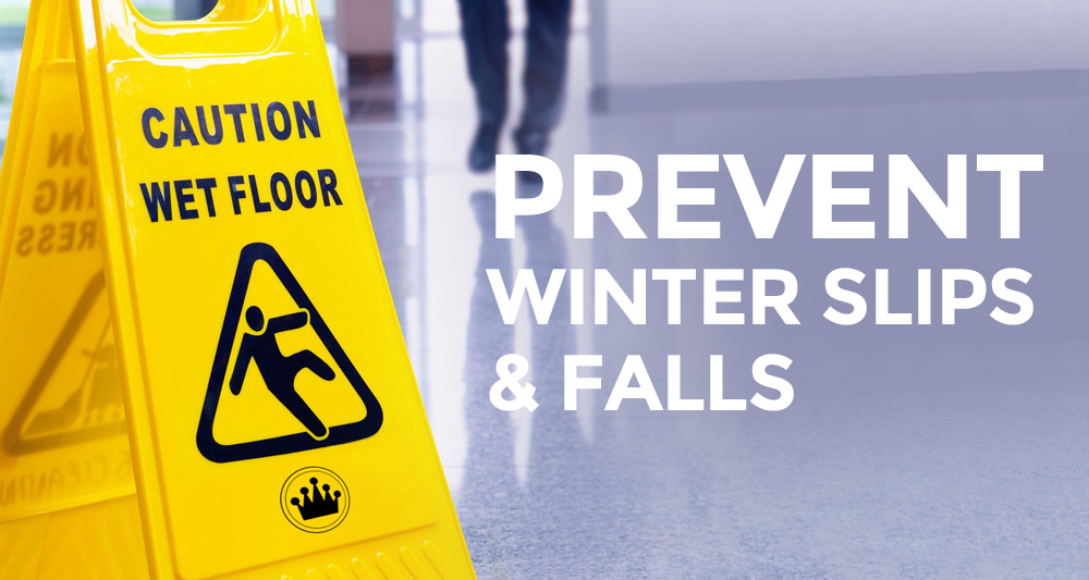 Five Ways To Prevent Winter Slips And Falls Checkers Cleaning Supply