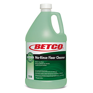 BETCO BIO ACTIVE SOLUTIONS NO RINSE FLOOR CLEANER - 4L, (4/case) - F4324